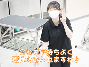 夏休みに入る前に大掃除！